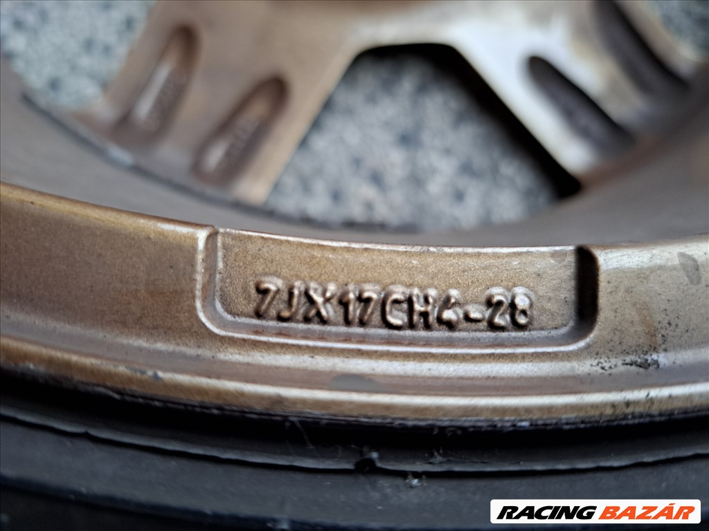 4db 4x108 17" Peugeot Citroën Gyári Alufelni 205/40 ZR17 nyári gumival Eladó!!! 7Jx17 65,1mm  3. kép