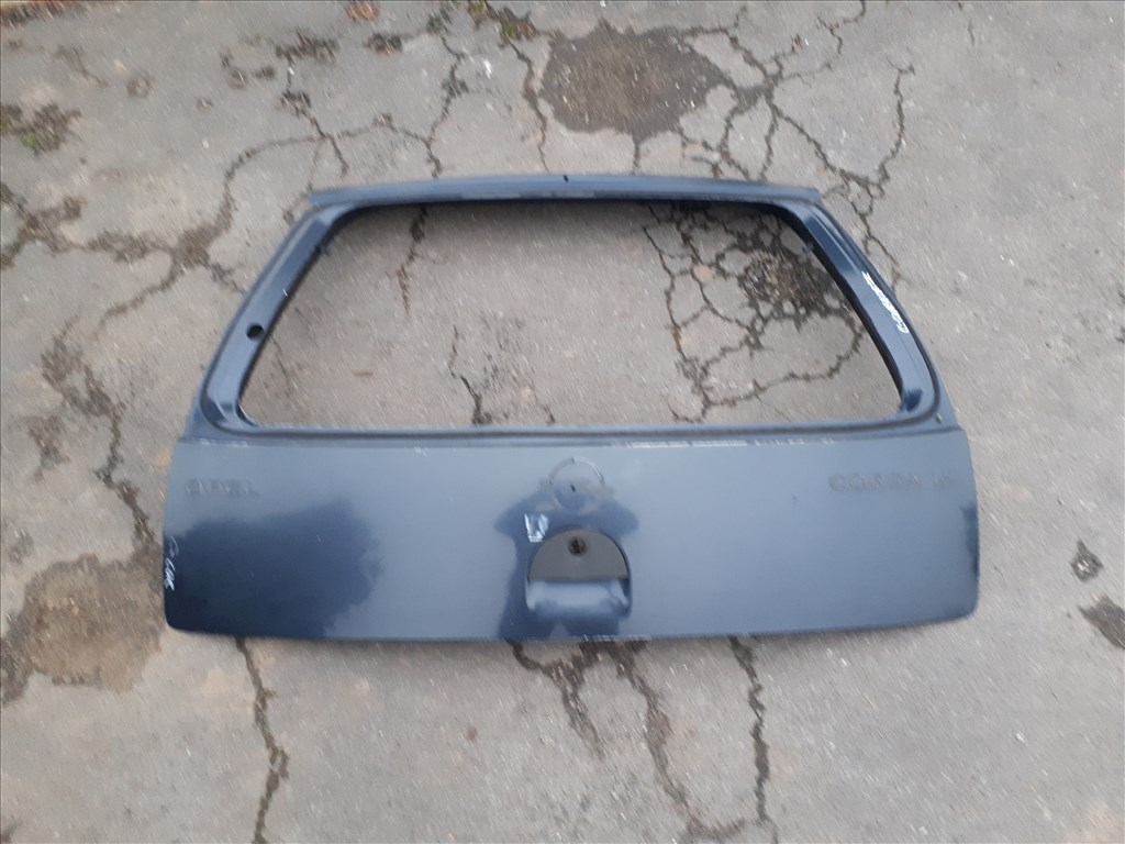 Opel Corsa C 3 ajtós csomagtérajtó üveg nélkül 2. kép