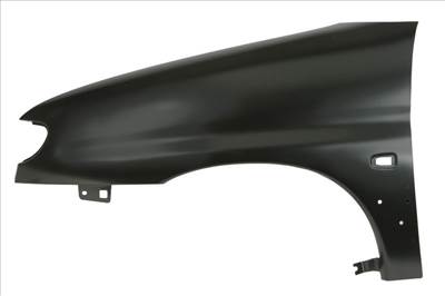 Citroen Berlingo, Peugeot Partner 1996-2002 utángyártott új bal első sárvédő  díszléc lyukakkal 7840h5