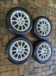  5x112 mercedes 16" használt alufelni, rajta 205/55 használt nyári gumi w202 w203 w210 w211 vito
