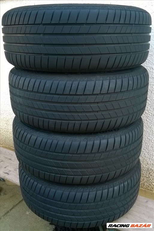  Eladó 4db 16-os 5x112-es Seat alufelni 215/55r16 Bridgestone nyári gumival 5. kép