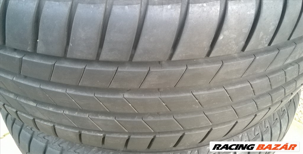  Eladó 4db 16-os 5x112-es Seat alufelni 215/55r16 Bridgestone nyári gumival 6. kép