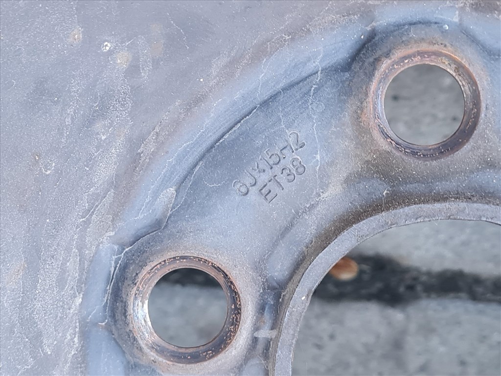  5x100 15" gyári lemezfelni, 195/65 Laufenn nyári gumi pár (25517) 8. kép