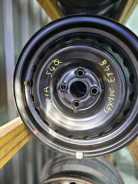  4x100 lyukosztású 6JJ 15" új (gyári felni) lemezfelni KIA SUZUKI TOYOTA 2. kép