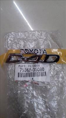 Toyota Hilux D4D csomagtérajtó felirat  7536235090
