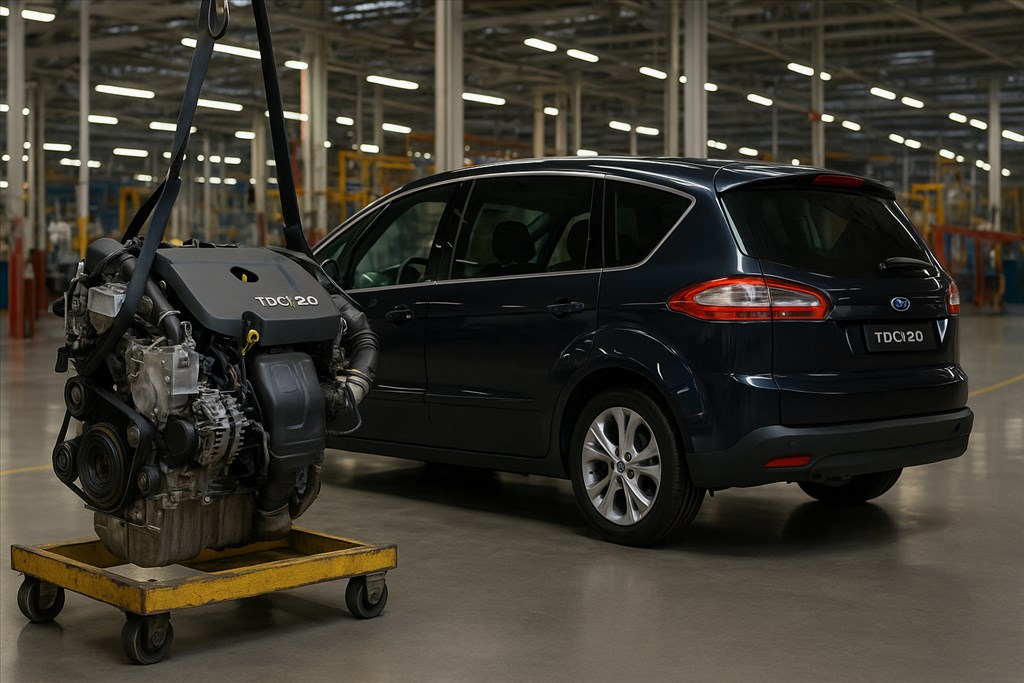 Ford S-Max 2010 5 ajtós TDCi 2.0 Motor egyben dohc-150-163ps-dw10 1. kép