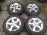 5x105 Opel/Chevrolet/Daewoo alufelni, rajta 195/65R15 Maxxis téli gumi 