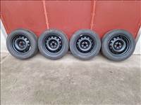  5x108 lyukosztású 16" gyári lemezfelni, rajta 215/60 jó állapotú téli gumi
