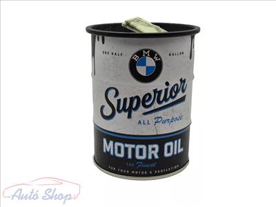 BMW Superior motor oil fém hordó persely doboz tároló Art 31501