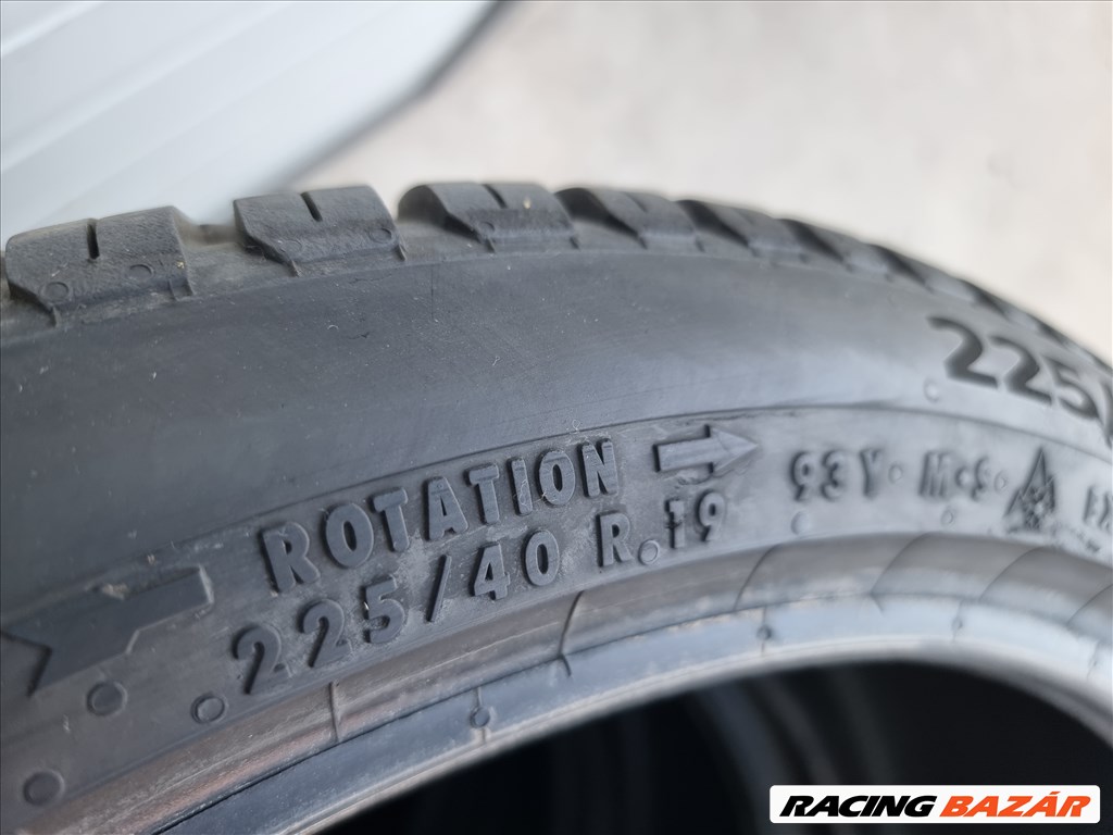 225/40R19 Continental 4évszakos garnitúra újszerű állapotban eladó! 9. kép