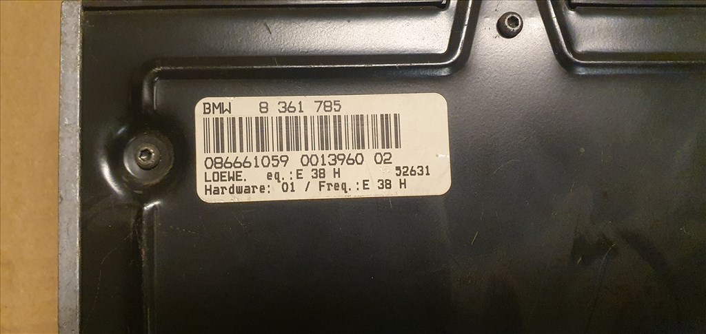 BMW 5-ös sorozat, BMW 7-es sorozat, BMW 3-as sorozat Bmw e39 e46 gyári erősítő  8361785 2. kép