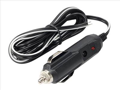 Szivargyújtó csatlakozó 120 cm-es elektromos kábellel