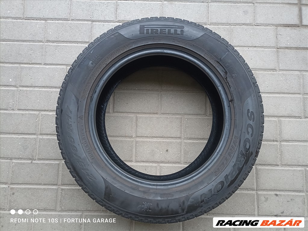 215/65 R17" Pirelli használt téli garnitúra 3. kép