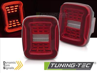 Jeep Wrangler JEEP WRANGLER YJ 91-96 / TJ 96-06 Piros fehér LED 