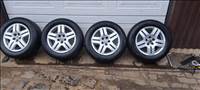  VW 15" használt (gyári felni) felni, rajta 195/65 használt gumi 