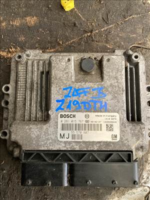 Opel Zafira B 1.9 CDTI Zafira B Z19DTH motorvezérlő elektronika  55570807 0281015767