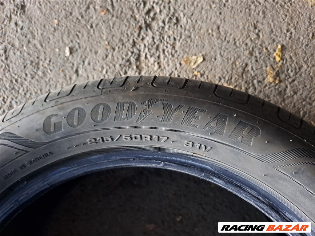 1db 215/50 R17 Goodyear EfficientGrip Performance Nyári gumi eladó!!! ára! 15000Ft 6,5mm minta 4. kép