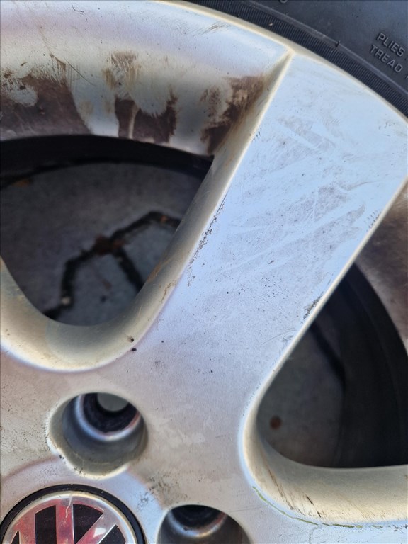 2 db Polo 9N 5x100 15" használt alufelni Nexen nyári gumival (29960) 9. kép