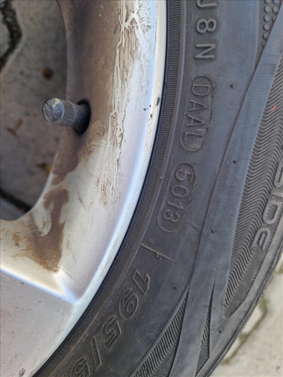 2 db Polo 9N 5x100 15" használt alufelni Nexen nyári gumival (29960) 12. kép