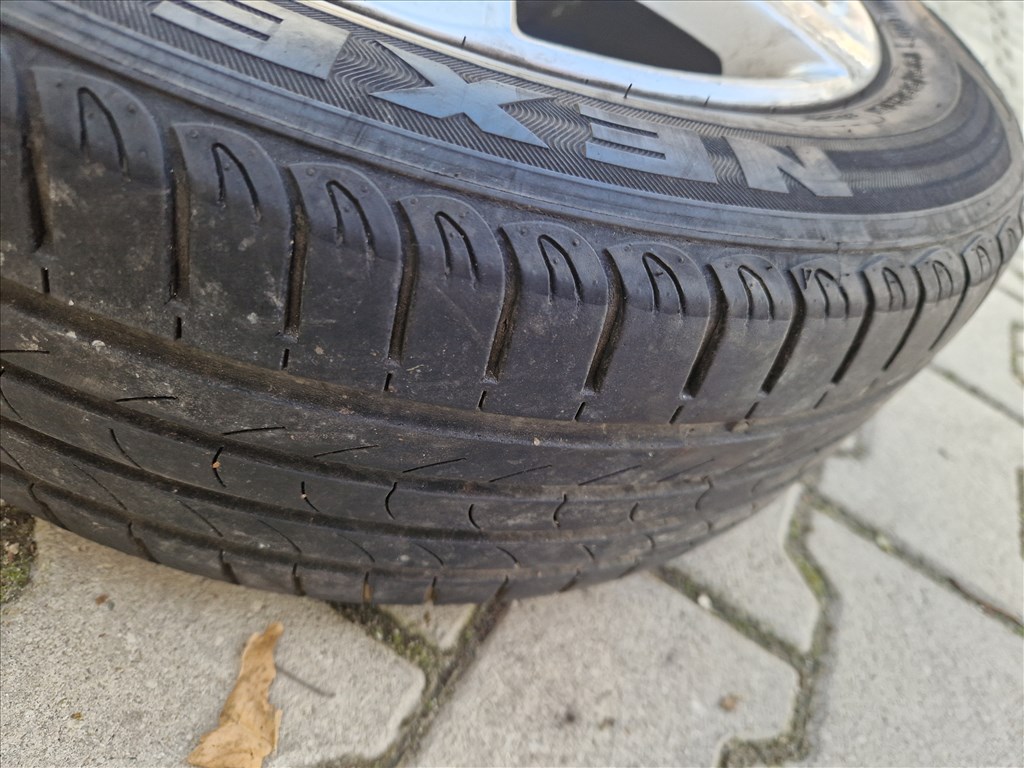 2 db Polo 9N 5x100 15" használt alufelni Nexen nyári gumival (29960) 16. kép