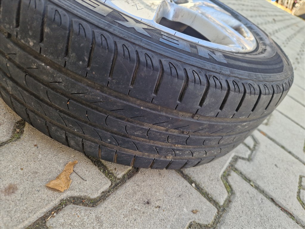 2 db Polo 9N 5x100 15" használt alufelni Nexen nyári gumival (29960) 17. kép