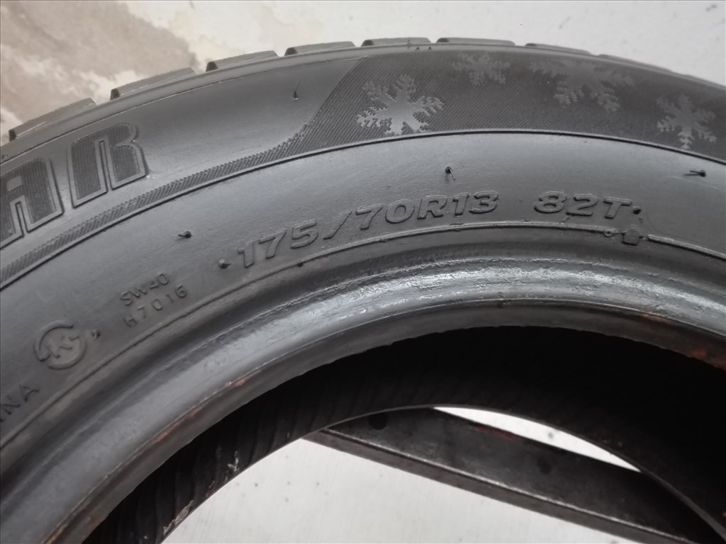 175/70R13 Kingstar téli gumi garnitúra 175/70 r13 5. kép