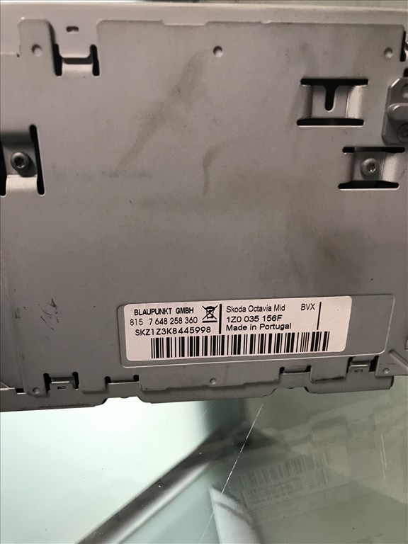Skoda Octavia II FL * BOLERO fejegység 1z0035156f 3. kép
