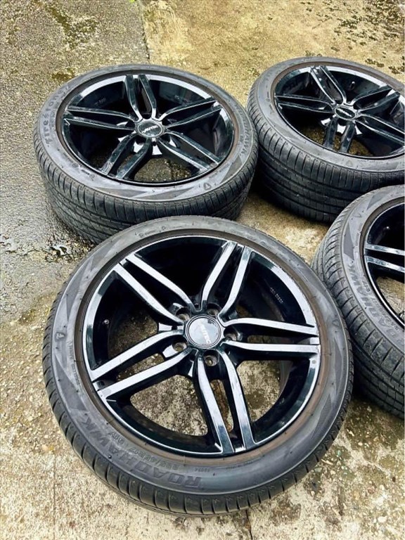  5x112 VW,SKODA,SEAT,AUDI,MERCEDES 17”PIRELLI TÉLI újszerű R17, 17  6. kép