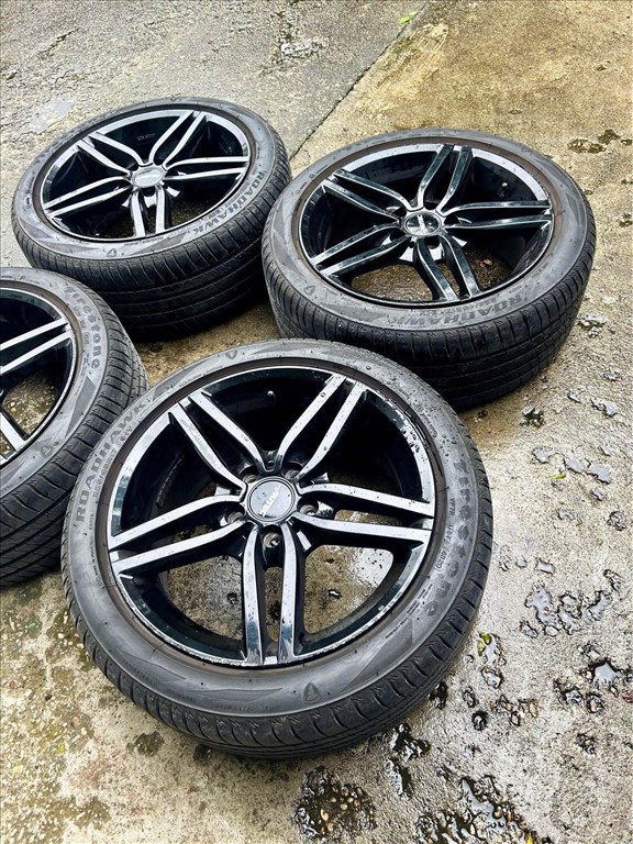  5x112 VW,SKODA,SEAT,AUDI,MERCEDES 17”PIRELLI TÉLI újszerű R17, 17  7. kép