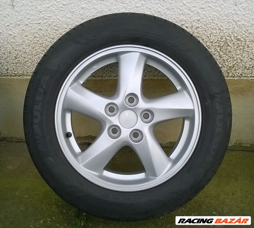 Eladó 4db 16-os 5x114.3-as Enkei alufelni 205/60R16 Fulda nyári gumival 2. kép