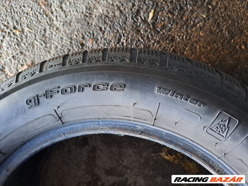 2db 185/65 R15 BF Goodrich g-force Winter téli gumi eladó! ára! 5000Ft/db 5mm minta  4. kép
