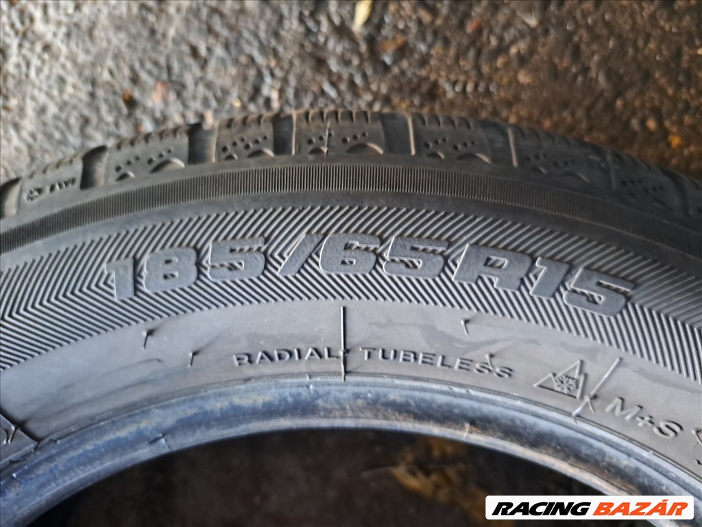 2db 185/65 R15 BF Goodrich g-force Winter téli gumi eladó! ára! 5000Ft/db 5mm minta  5. kép