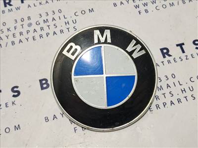 Bmw E46 E90 F30 stb. 74mm bontott hátsó embléma