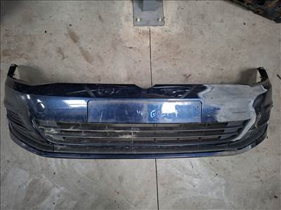 Volkswagen Golf VII első lökhárító, javított, sötétkék (25844)