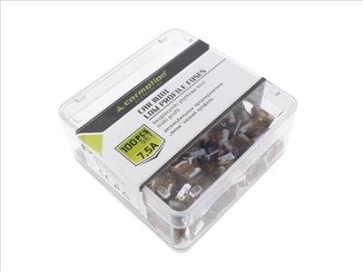 MINI LOW PROFIL 7,5A biztosíték, 100 db
