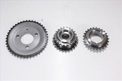 HK12863) ÚJ VEZÉRMŰLÁNC FOGASKERÉK KÉSZLET - Hyundai Grand Santa fe 13-16, ix35 10-15, Santa fe 10-15 / Kia Sorento 09-14, Sportage 10-15 -243352F000, 231212F000, 243222F000