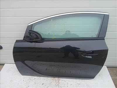 15343 Opel Astra J GTC Bal első Ajtó Fekete Z22c 3 ajtós