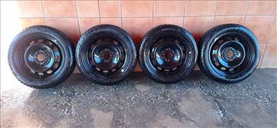 FORD FIESTA 15" LEMEZFELNI 4X108 TÉLI ÚJSZERŰ GUMIKKAL OLCSÓN!!!