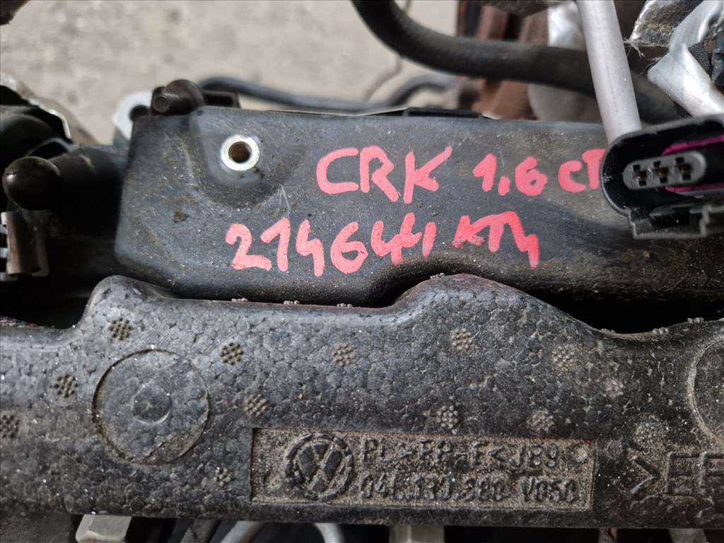 Volkswagen Golf VII 1.6 CR CRK komplett motor (26025) 3. kép