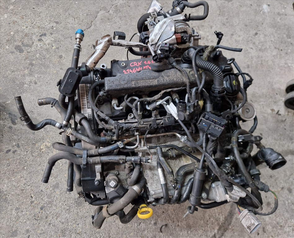 Volkswagen Golf VII 1.6 CR CRK komplett motor (26025) 5. kép