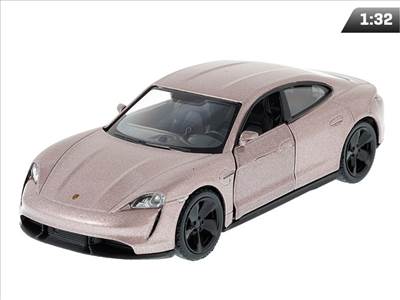 Porsche Taycan Turbo S 2020 modellautó 1:32 – RMZ, rózsaszínes árnyalat