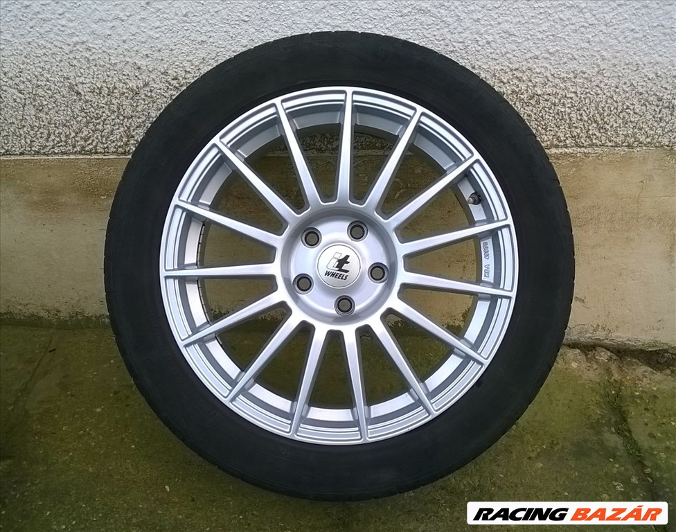 Eladó 4db 18-as 5x114.3-as It wheels alufelni 245/45R18 Uniroyal nyári gumival 2. kép