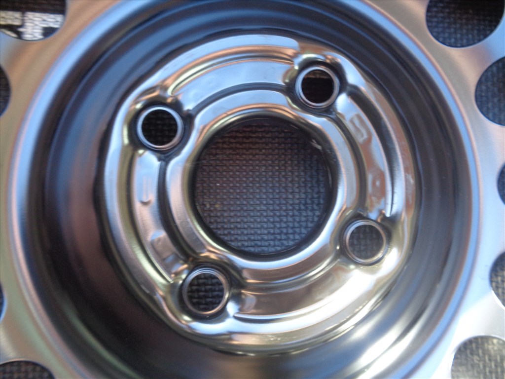 Új lemezfelni Opel 15-ös, 4×100-as osztóval eladó.  6. kép