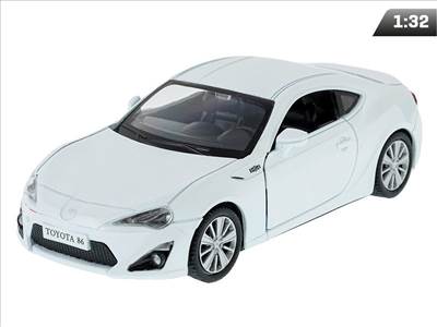 Toyota 86 modellautó 1:32 – RMZ, fehér