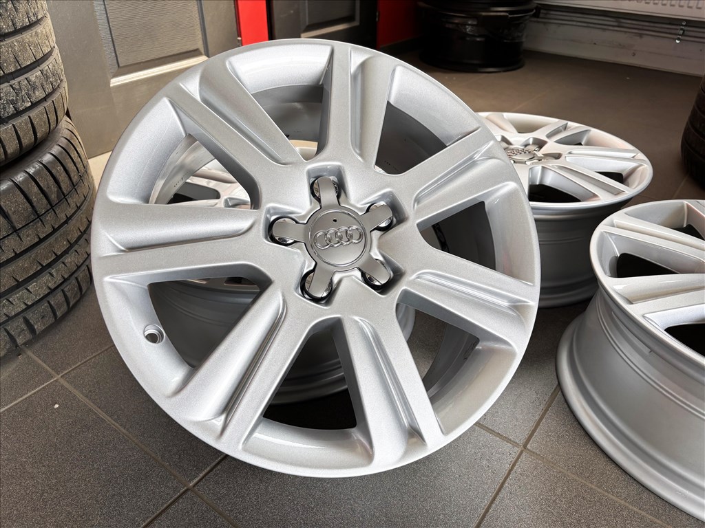 Audi A4 B8 17" 5x112 gyári alufelni eladó 17 coll A3 A6 7. kép