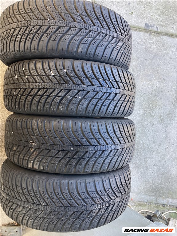  17" használt (gyári felni) alufelni, rajta 215/55 használt Nexen négyévszakos gumi gumi  6. kép