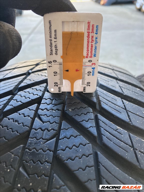  17" használt (gyári felni) alufelni, rajta 215/55 használt Nexen négyévszakos gumi gumi  7. kép