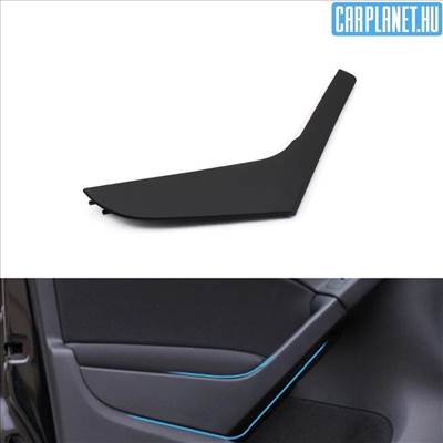 Volkswagen Golf 6 , R , GTI ajtóbehúzó fogantyú borítás - Fekete bal