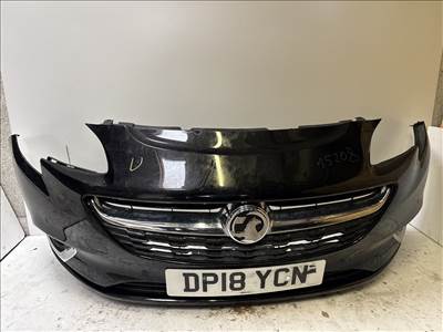 15208 Opel Corsa E Első Lökhárító Fekete Z22c 4 radaros