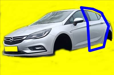 Opel Astra K ajtó bal hátsó gyári színkódja Z176 z176opel astraz176